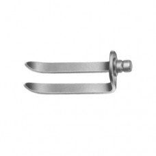 Caspar Lateral Blade Blade with 2 Prongs Stainless Steel, Blade Size 52 x 22 mm